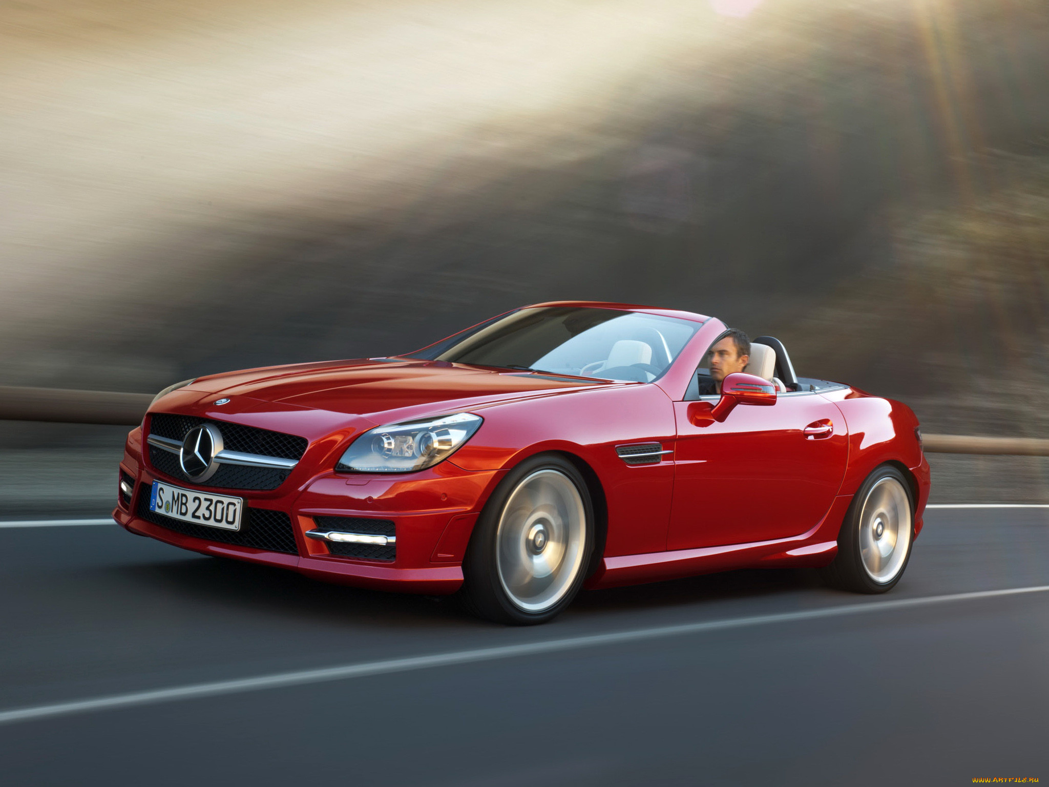 , mercedes, benz, slk